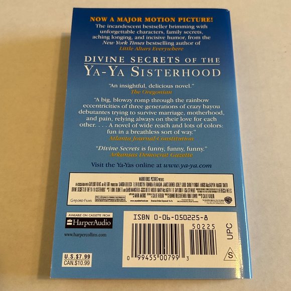 Book-Divine Secrets of the Ya-Ya Sisterhood by Rebecca Wells - Picture 2 of 6